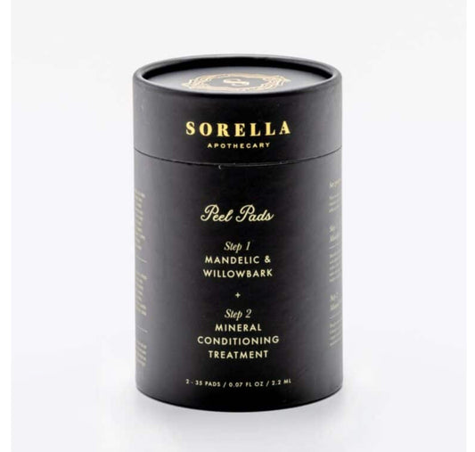 mandelic & willow bark peel pads