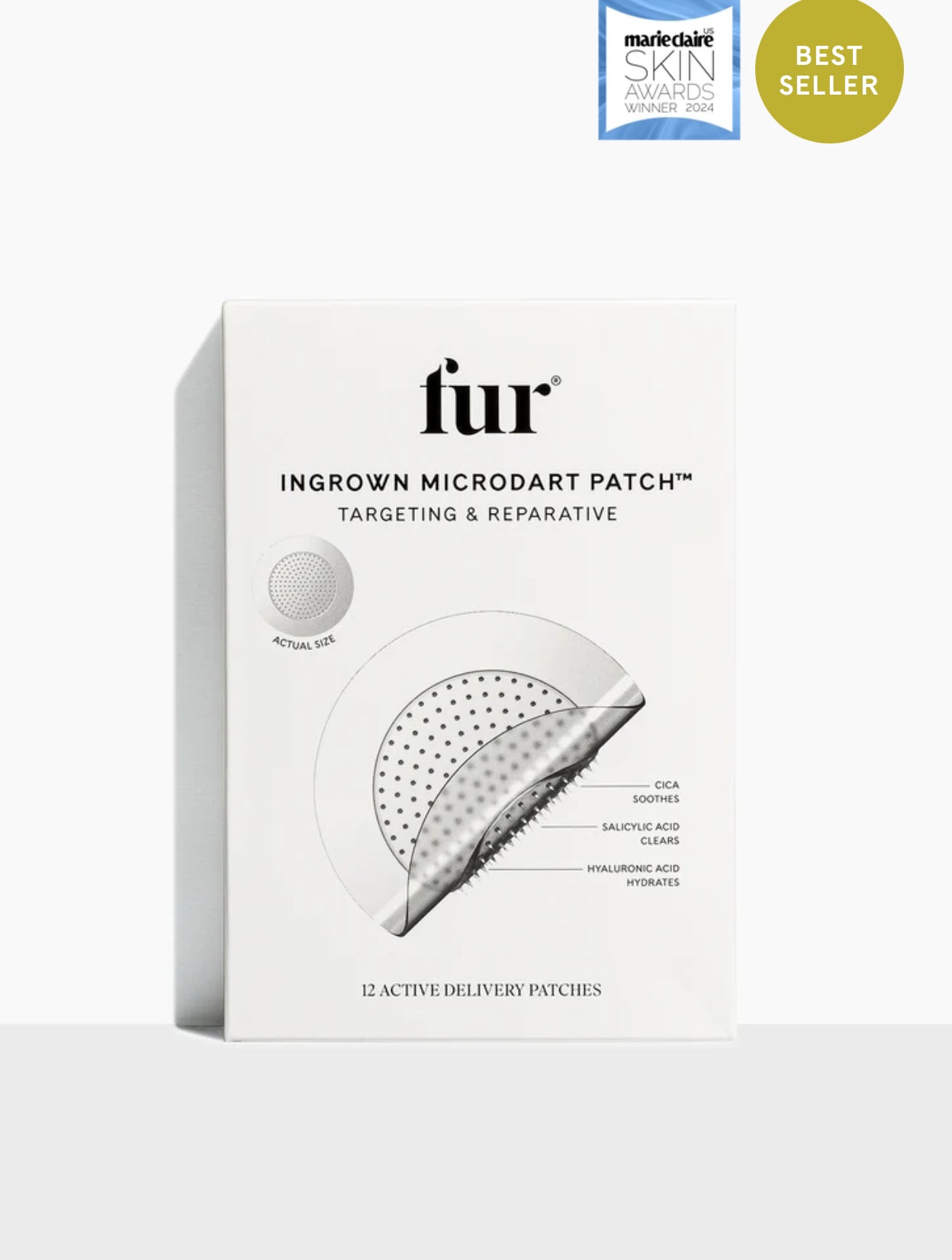 Fur ingrown Microdart Patches